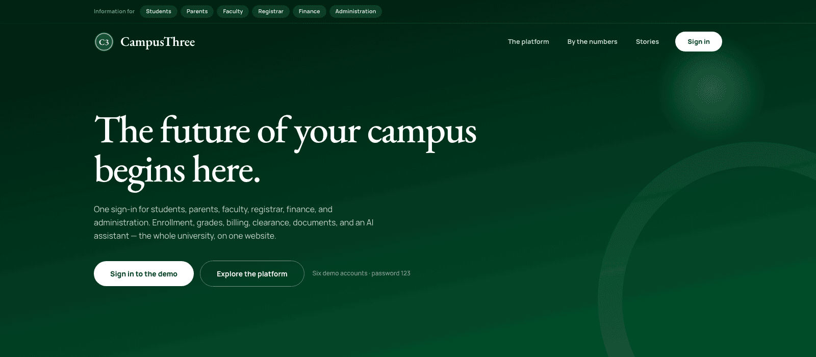 Autom8 Campus Site: CampusThree